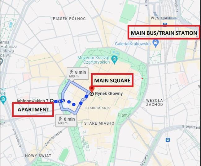 Quiet & High Class Apartments Jablonowskich Street Krakow Ngoại thất bức ảnh